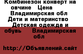 Комбинезон-конверт на овчине › Цена ­ 600 - Владимирская обл. Дети и материнство » Детская одежда и обувь   . Владимирская обл.